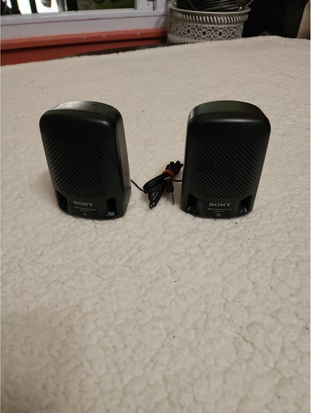 Sony SRS-P3 Portable Mini Stereo Speaker System - Black